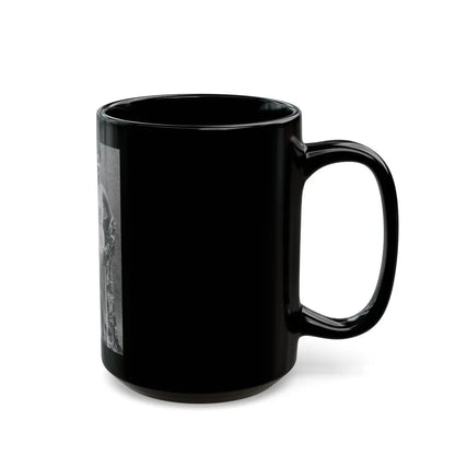 Gila Golan #125 (Vintage Female Icon) Black Coffee Mug-Go Mug Yourself