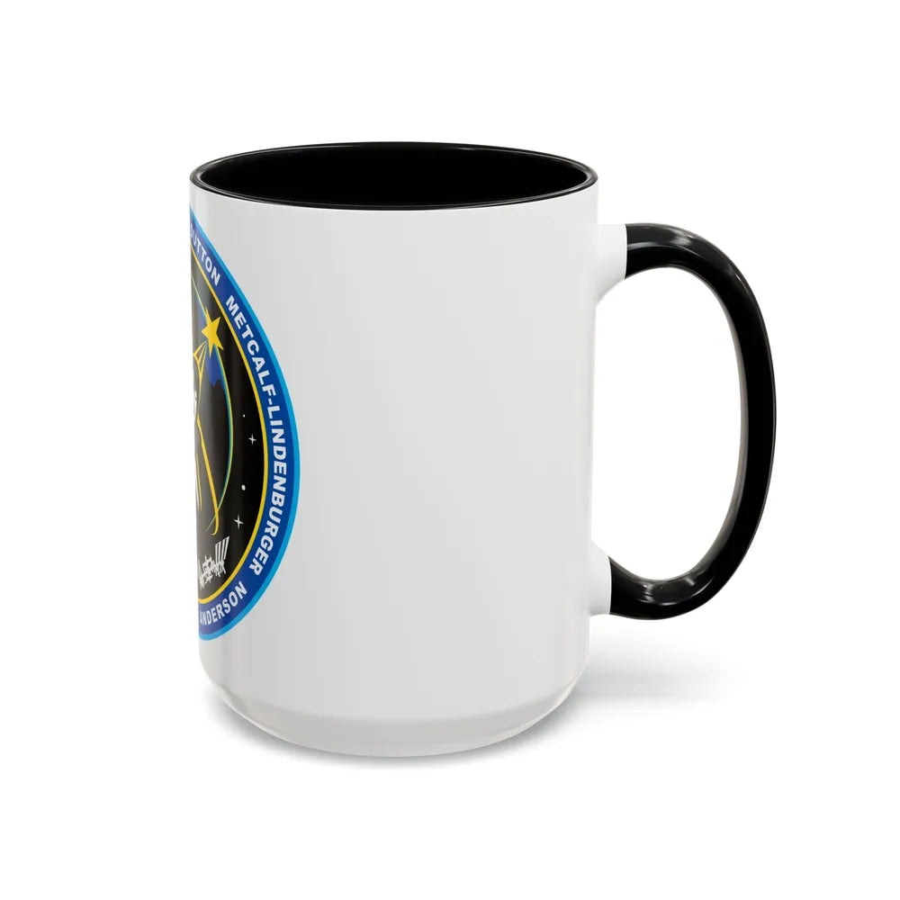 STS 131 (NASA) Accent Coffee Mug-Go Mug Yourself