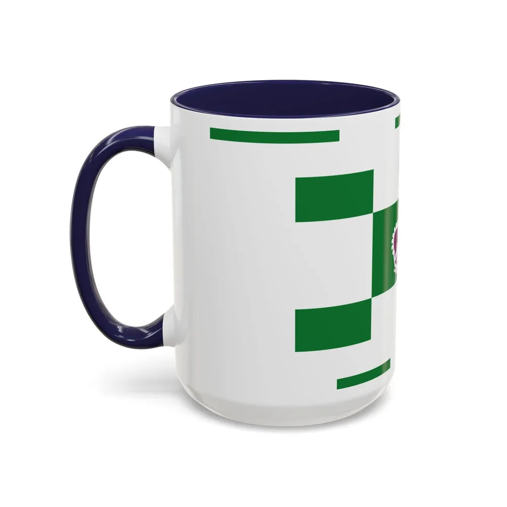 Flag of Charlottetown Canada - Accent Coffee Mug-Go Mug Yourself