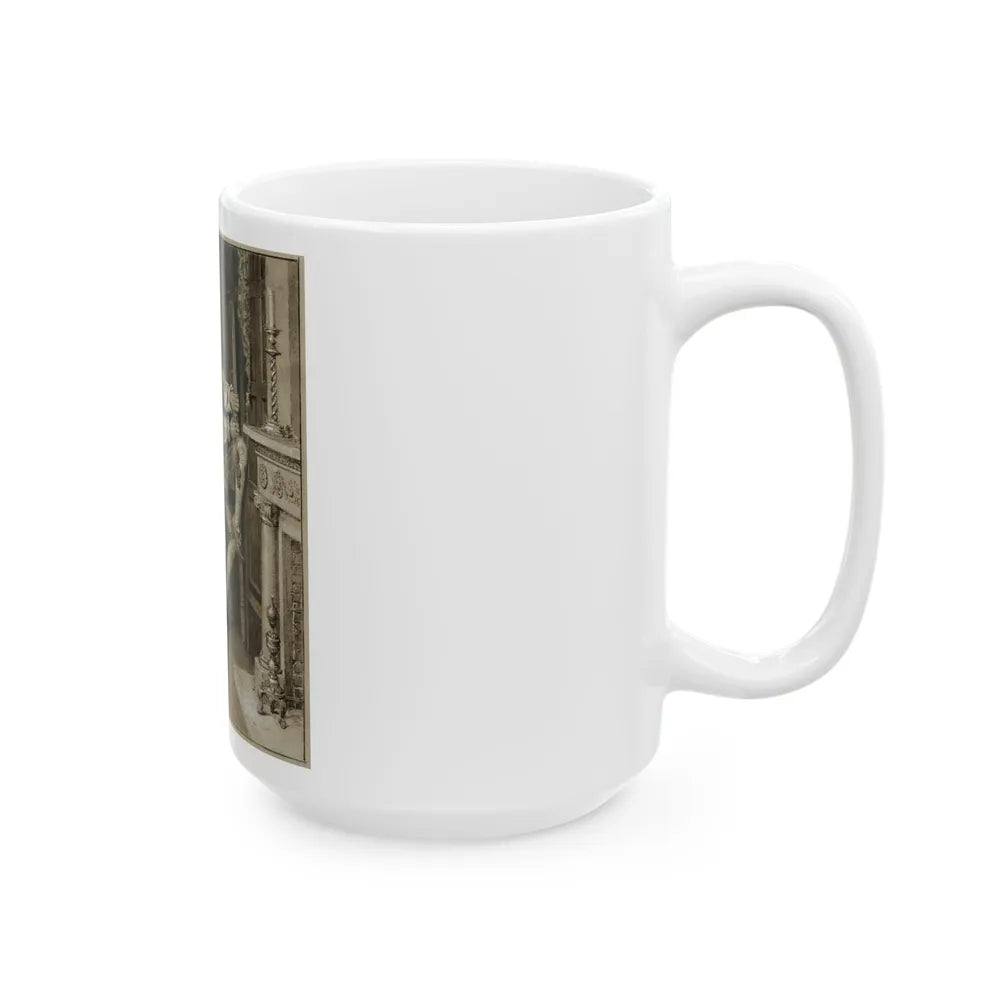 Book or Magazine Illustration - White Coffee Mug-Go Mug Yourself