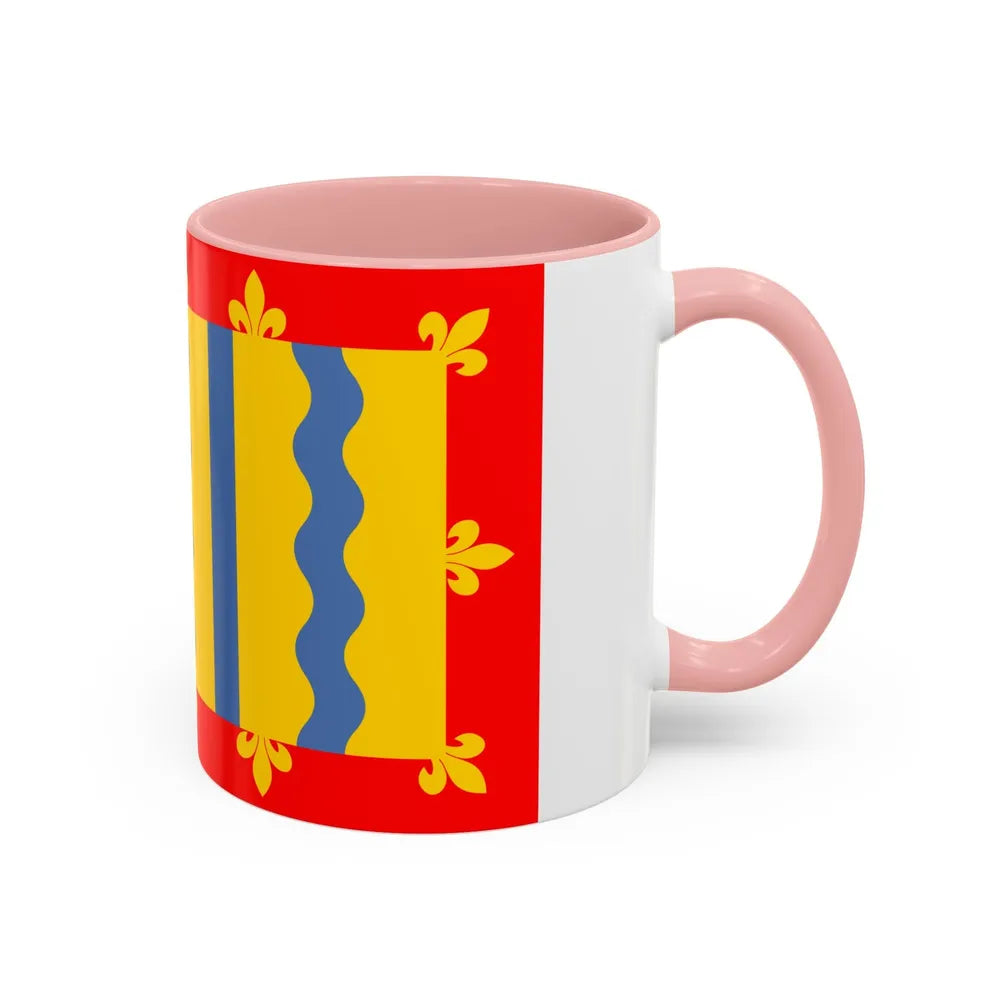 Flag of Cambridgeshire UK - Accent Coffee Mug-Go Mug Yourself