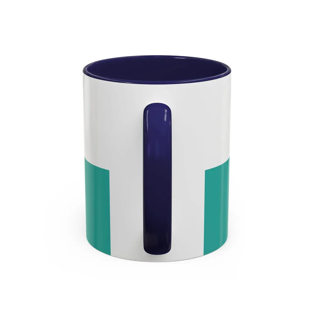 Flag of Poltava Ukraine - Accent Coffee Mug-Go Mug Yourself