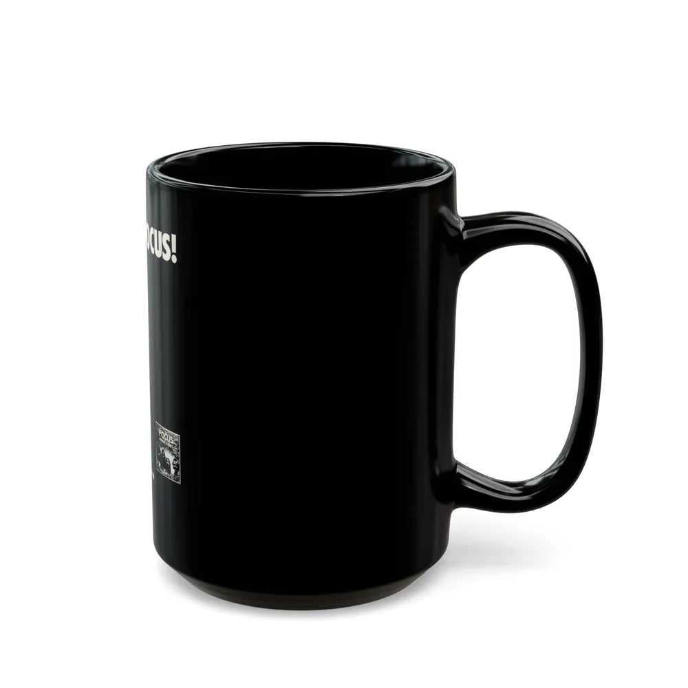 Focus 1973 (Music Poster) Black Coffee Mug-Go Mug Yourself