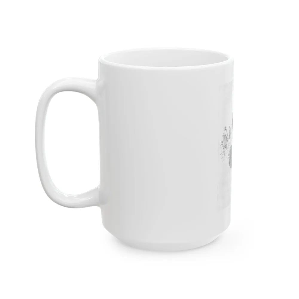 From the Jaye Oliver Archives, Hermes, 1945 - White Coffee Mug-Go Mug Yourself