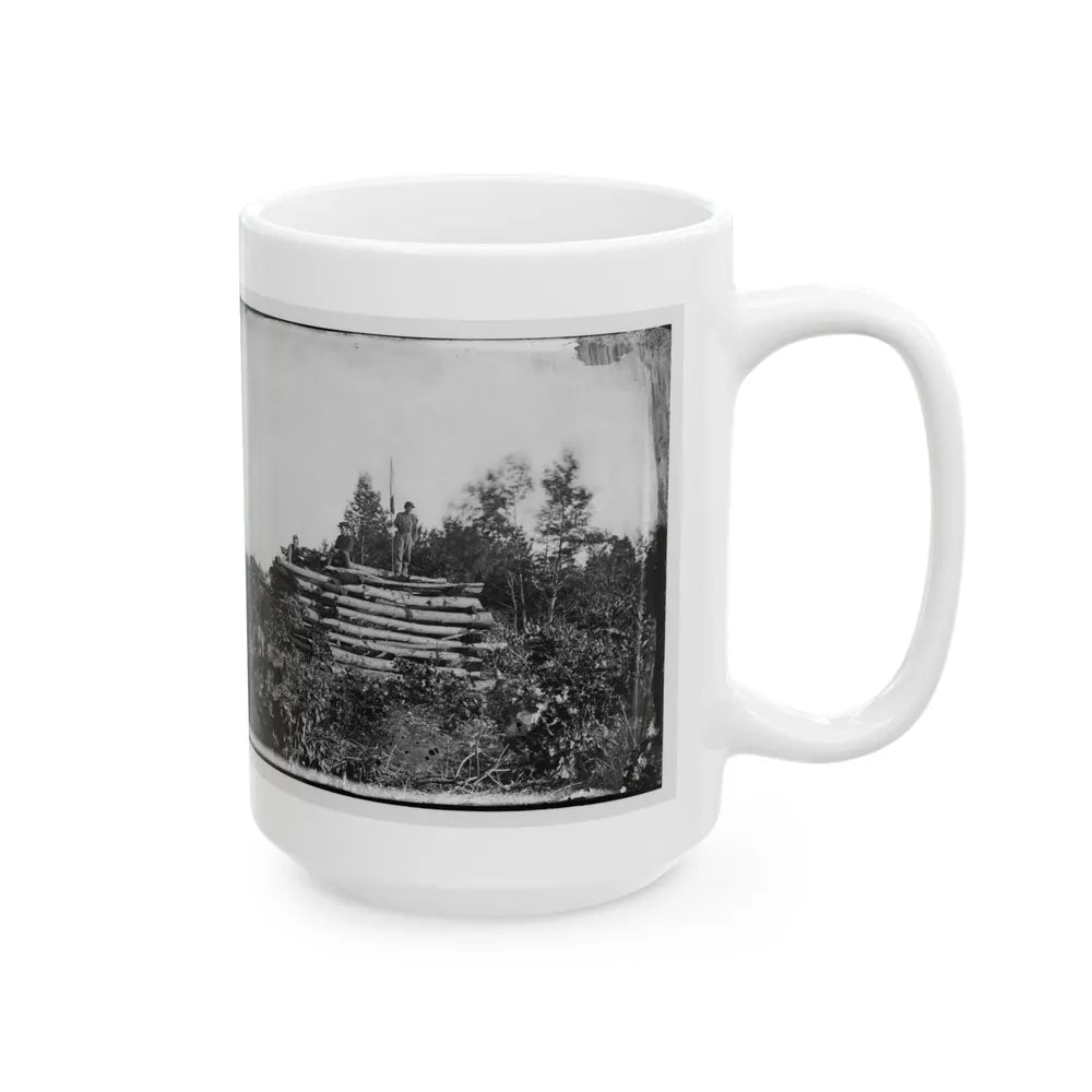 Elk Mountain, Md. Signal Tower Overlooking Antietam Battlefield (U.S. Civil War) White Coffee Mug-Go Mug Yourself