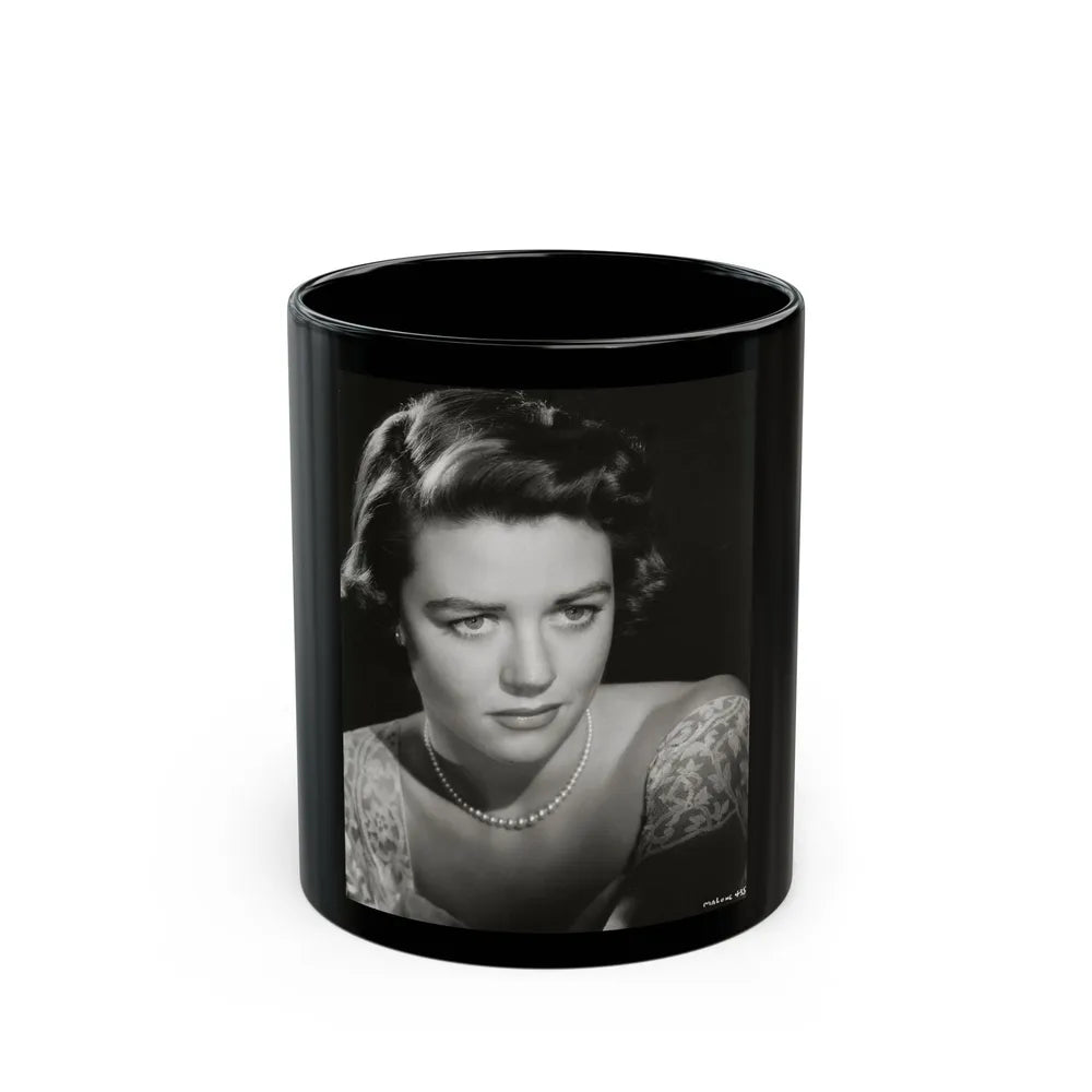 Dorothy Malone #152 (Vintage Female Icon) Black Coffee Mug-11oz-Go Mug Yourself