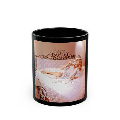 Eve Meyer #36 (Vintage Female Icon) Black Coffee Mug-11oz-Go Mug Yourself