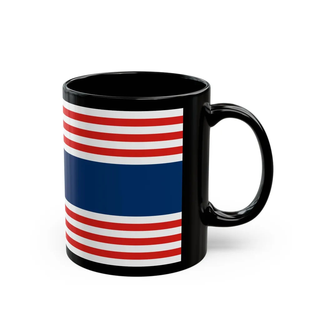 Flag of Kuala Lumpur Malaysia - Black Coffee Mug-Go Mug Yourself