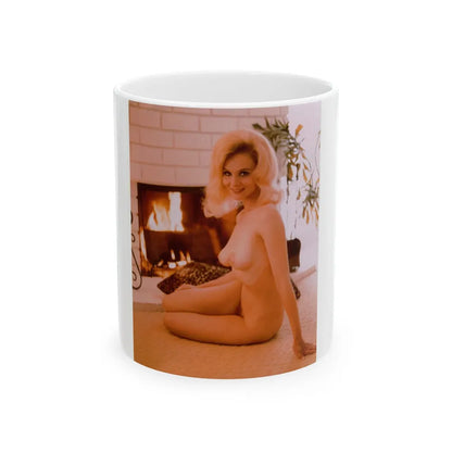 Diane McBain #13 (Vintage Female Icon) White Coffee Mug-11oz-Go Mug Yourself