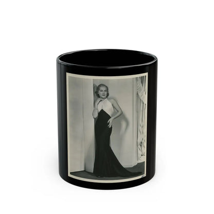 Fay Wray #193 (Vintage Female Icon) Black Coffee Mug-11oz-Go Mug Yourself