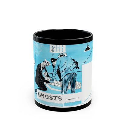 Ghosts, Bluebook Magazine, November 1953 - Black Coffee Mug-11oz-Go Mug Yourself