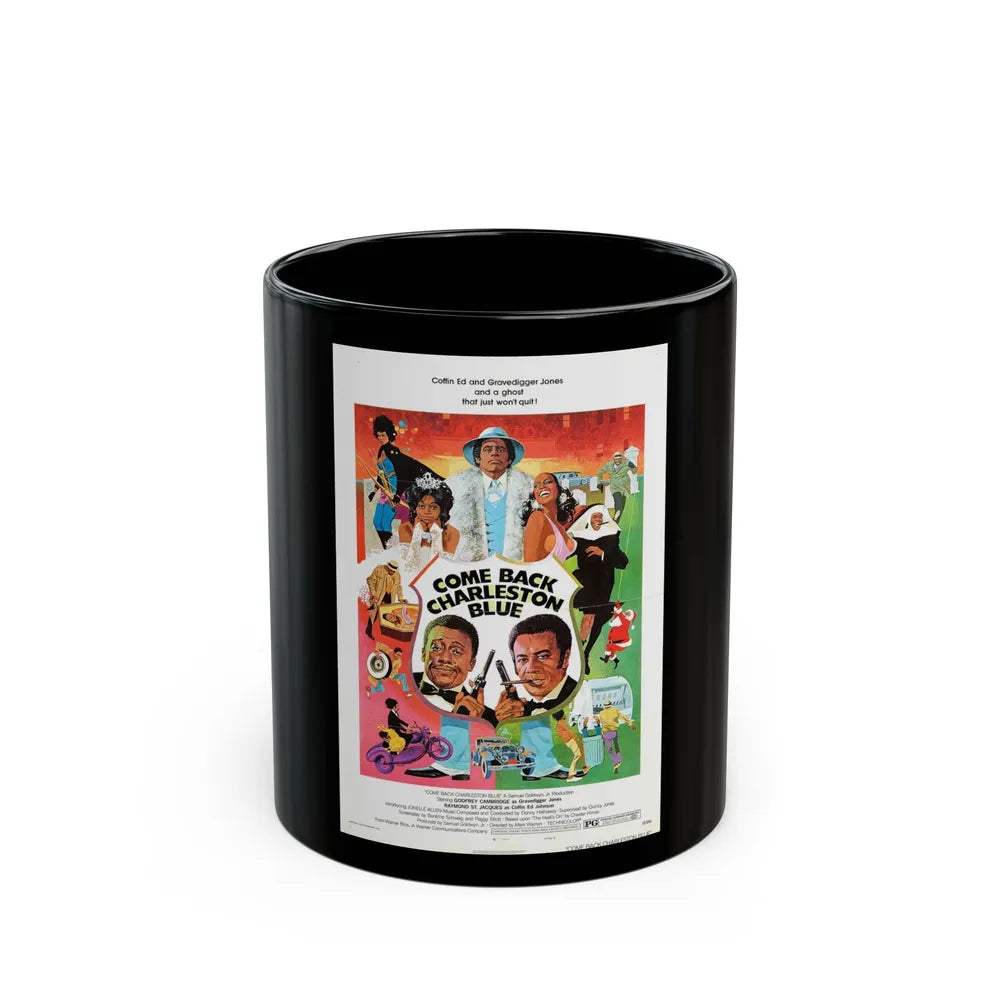 COME BACK CHARLESTON BLUE (2) 1972 Movie Poster - Black Coffee Mug-11oz-Go Mug Yourself