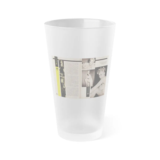 Kim Novak #344 (Vintage Female Icon) Frosted Pint 16oz-16oz-Frosted-Go Mug Yourself