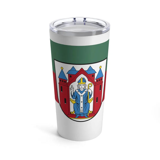 Flag of Aschaffenburg 2 Germany - Tumbler 20oz-20oz-Go Mug Yourself