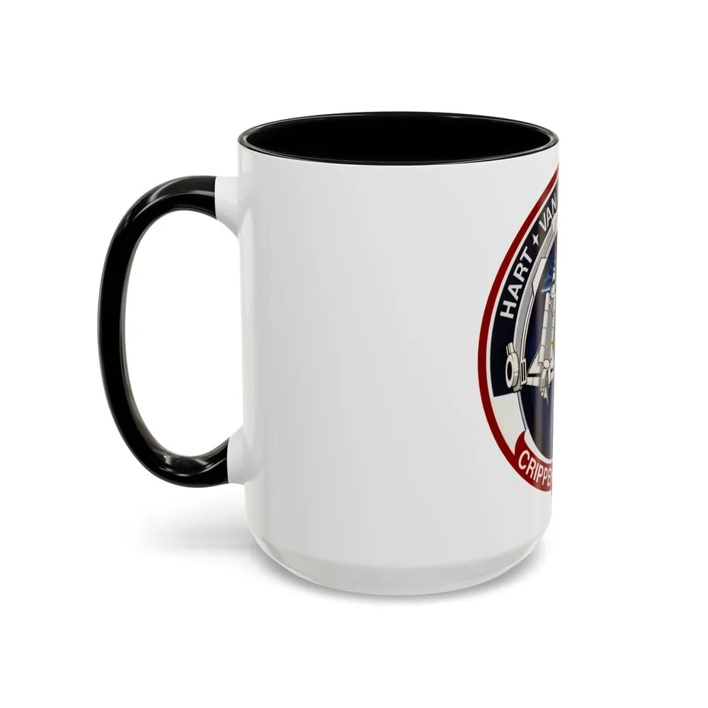 STS 41 C (NASA) Accent Coffee Mug-Go Mug Yourself