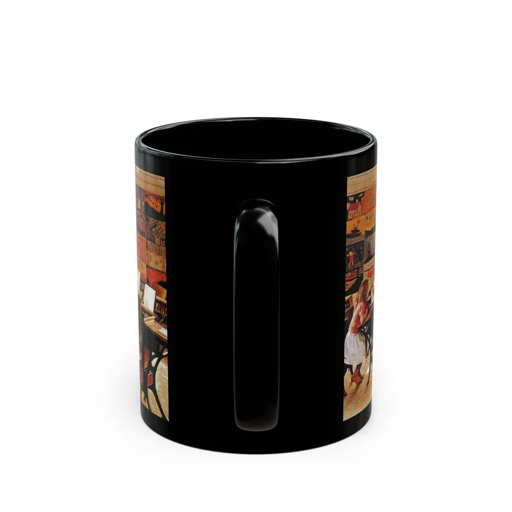 Rockwell1 (4) - Black Coffee Mug-Go Mug Yourself