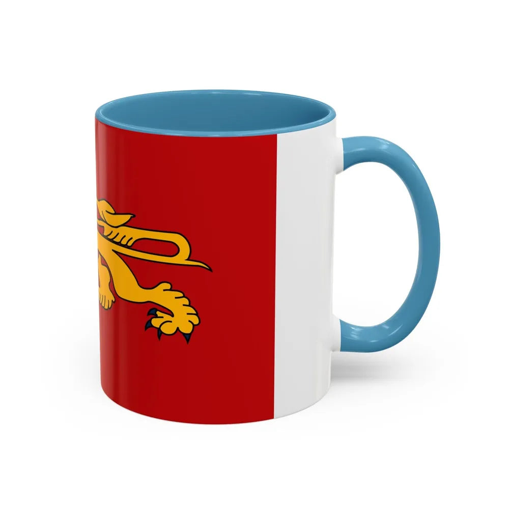 Flag of Aquitaine France - Accent Coffee Mug-Go Mug Yourself