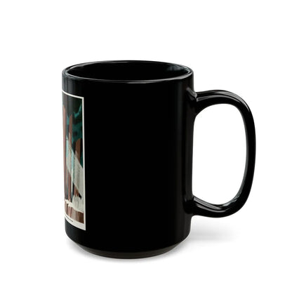 Every Scrap of Wood, 1949 - Black Coffee Mug-Go Mug Yourself