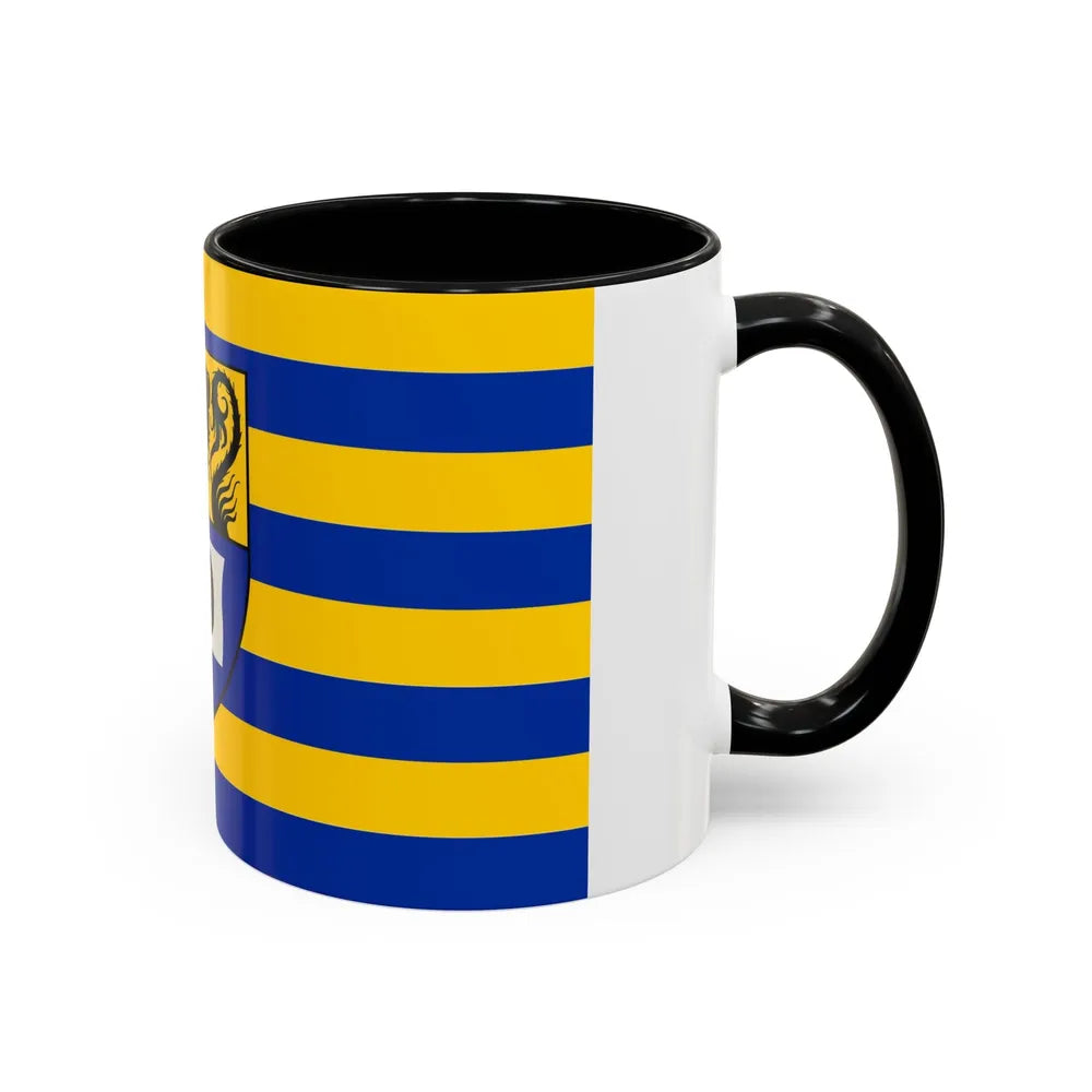 Flag of Dueren Germany - Accent Coffee Mug-Go Mug Yourself