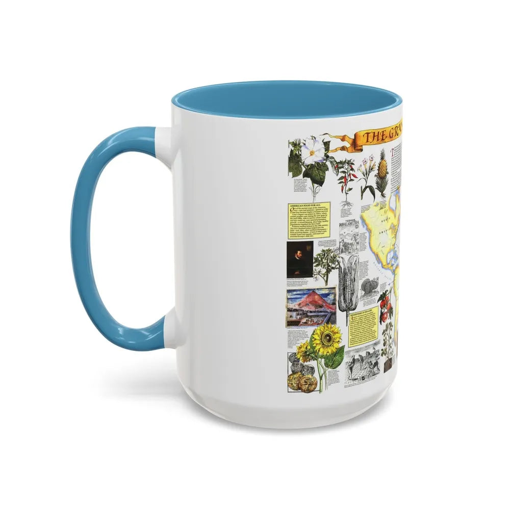 The Grand Exchange (1992) (Map) Accent Coffee Mug-Go Mug Yourself