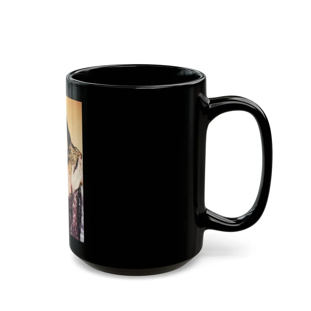 Jane Russell #198 (Vintage Female Icon) Black Coffee Mug-Go Mug Yourself