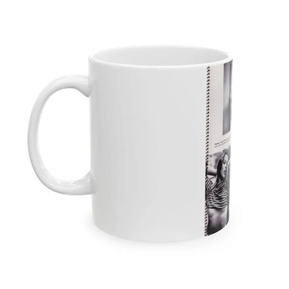 Dawn Richard #98 - Modern Man 1960 Yearbook Queens (Vintage Female Icon) White Coffee Mug-Go Mug Yourself