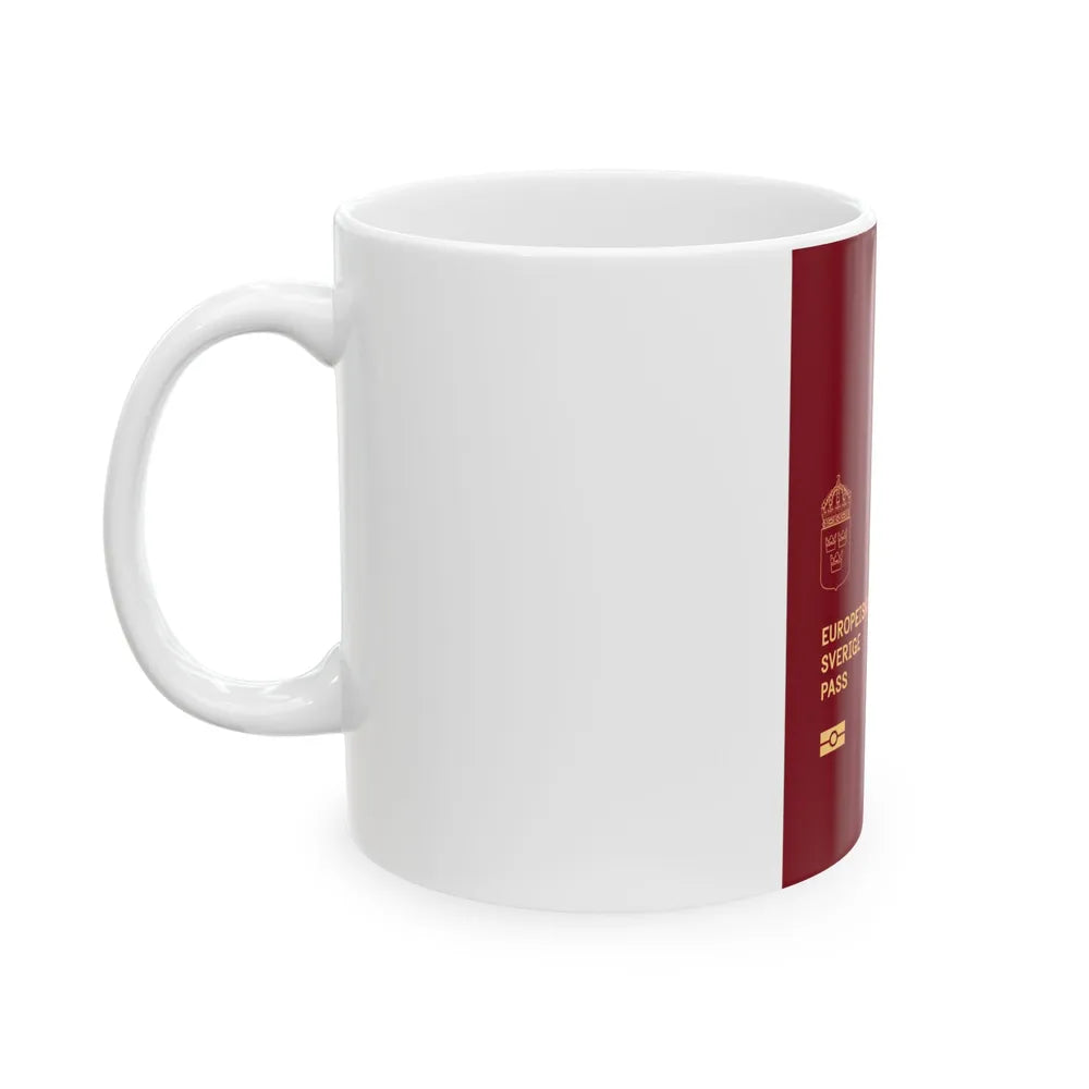 Swedish Passport 2022 - White Coffee Mug-Go Mug Yourself