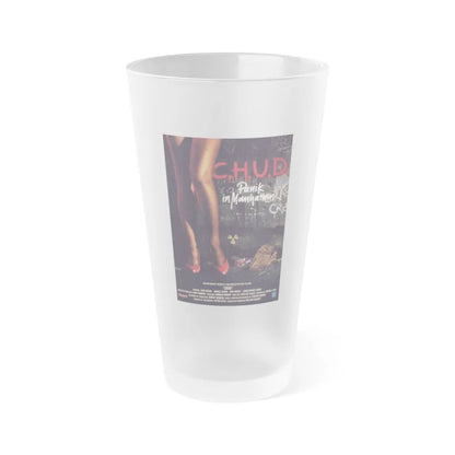 C.H.U.D. (2) 1984 Movie Poster - Frosted Pint Glass 16oz-16oz-Frosted-Go Mug Yourself