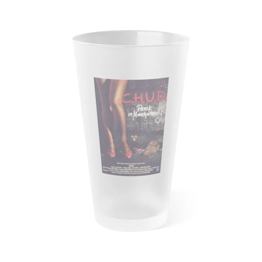 C.H.U.D. (2) 1984 Movie Poster - Frosted Pint Glass 16oz-16oz-Frosted-Go Mug Yourself