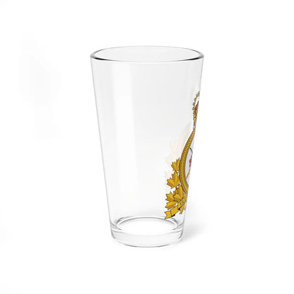 CA Emblem (Canada) (Coat of Arms) Pint Glass 16oz - Go Mug Yourself