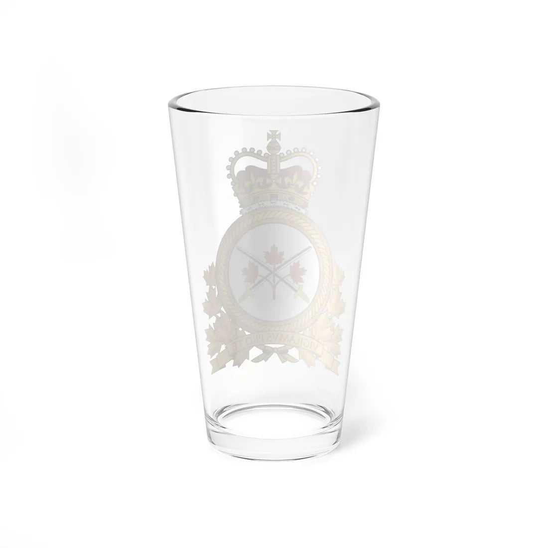 CA Emblem (Canada) (Coat of Arms) Pint Glass 16oz - Go Mug Yourself