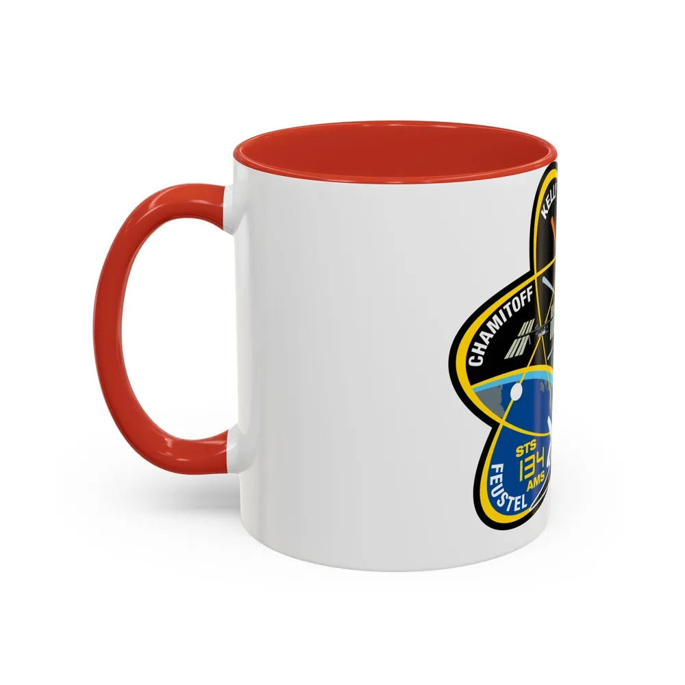 STS 134 (NASA) Accent Coffee Mug-Go Mug Yourself