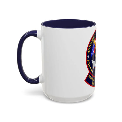 STS 105 (NASA) Accent Coffee Mug-Go Mug Yourself