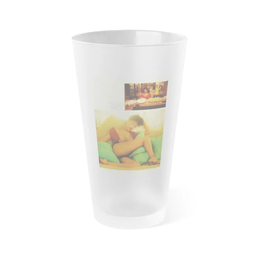 Ola Ray #82 (Vintage Female Icon) Frosted Pint 16oz-16oz-Frosted-Go Mug Yourself