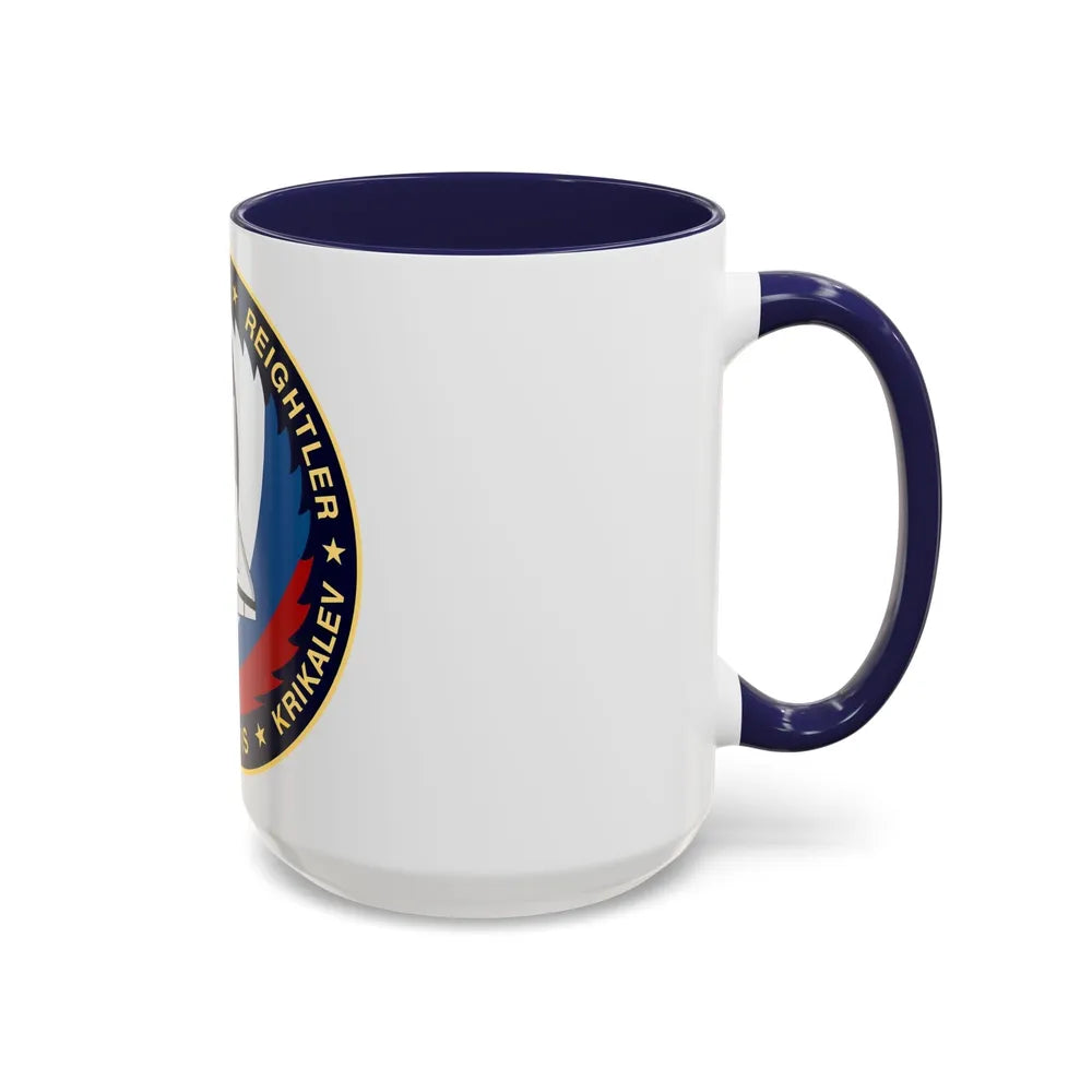 STS 60 (NASA) Accent Coffee Mug-Go Mug Yourself