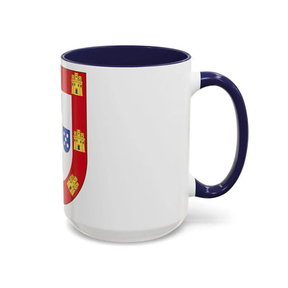 Royal Arms of Portugal - Accent Coffee Mug-Go Mug Yourself