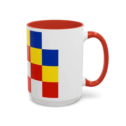 Flag of Antwerp Belgium - Accent Coffee Mug-Go Mug Yourself