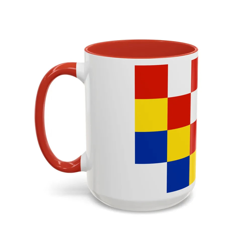 Flag of Antwerp Belgium - Accent Coffee Mug-Go Mug Yourself