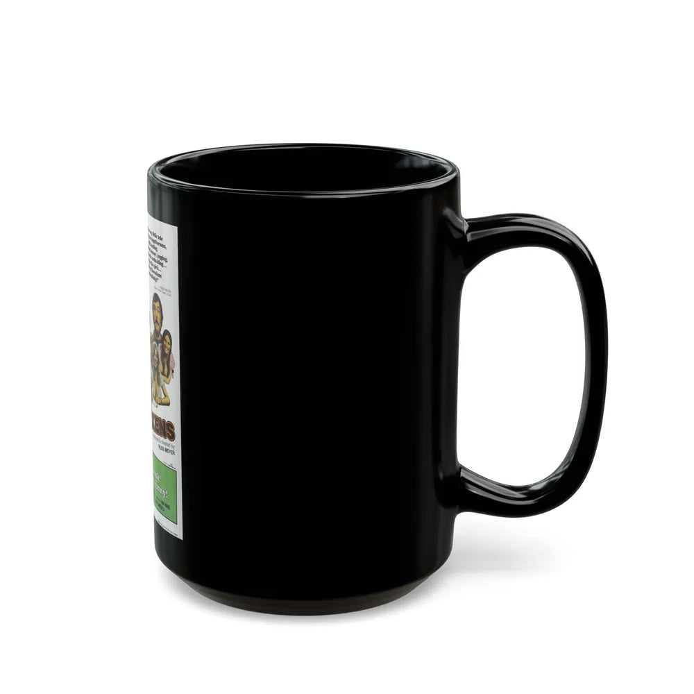 BENEATH THE VALLEY OF THE ULTRAVIXENS 1979 Movie Poster - Black Coffee Mug-Go Mug Yourself