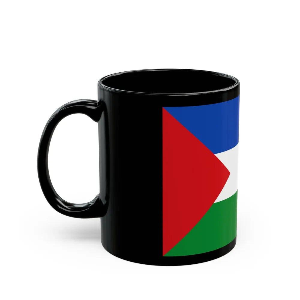 Flag of Guanacaste Province Costa Rica - Black Coffee Mug-Go Mug Yourself