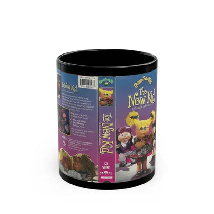 CABAGE PATCH KIDS THE NEW KID A MUSICAL ADVENTURE (VHS COVER) - Black Coffee Mug 11oz - Go Mug Yourself
