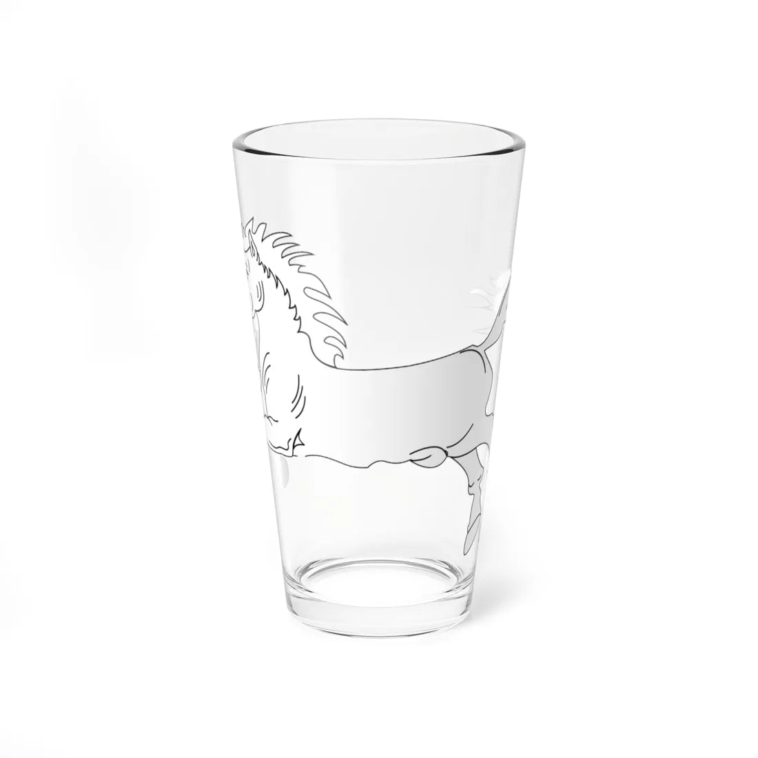 Caballo mueble (Spain) (Coat of Arms) Pint Glass 16oz 16oz - Go Mug Yourself