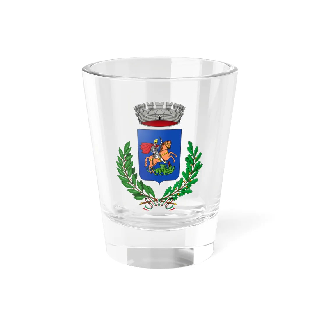 Cabiate-Stemma (Italy) (Coat of Arms) Shot Glass 1.5oz 1.5oz - Go Mug Yourself