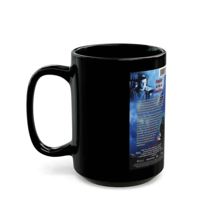 CABIN BY THE LAKE (VHS COVER) - Black Coffee Mug - Go Mug Yourself