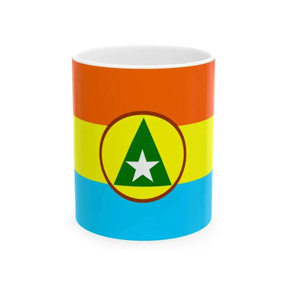 Cabinda (Angola) White Coffee Mug 11oz - Go Mug Yourself