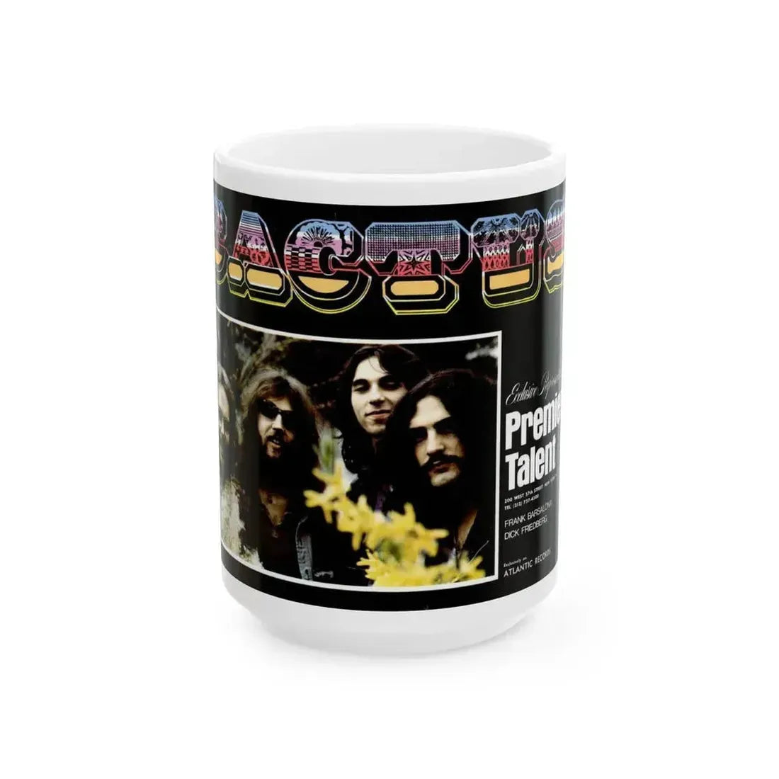 Cactus 1970 (Music Poster) White Coffee Mug 15oz - Go Mug Yourself