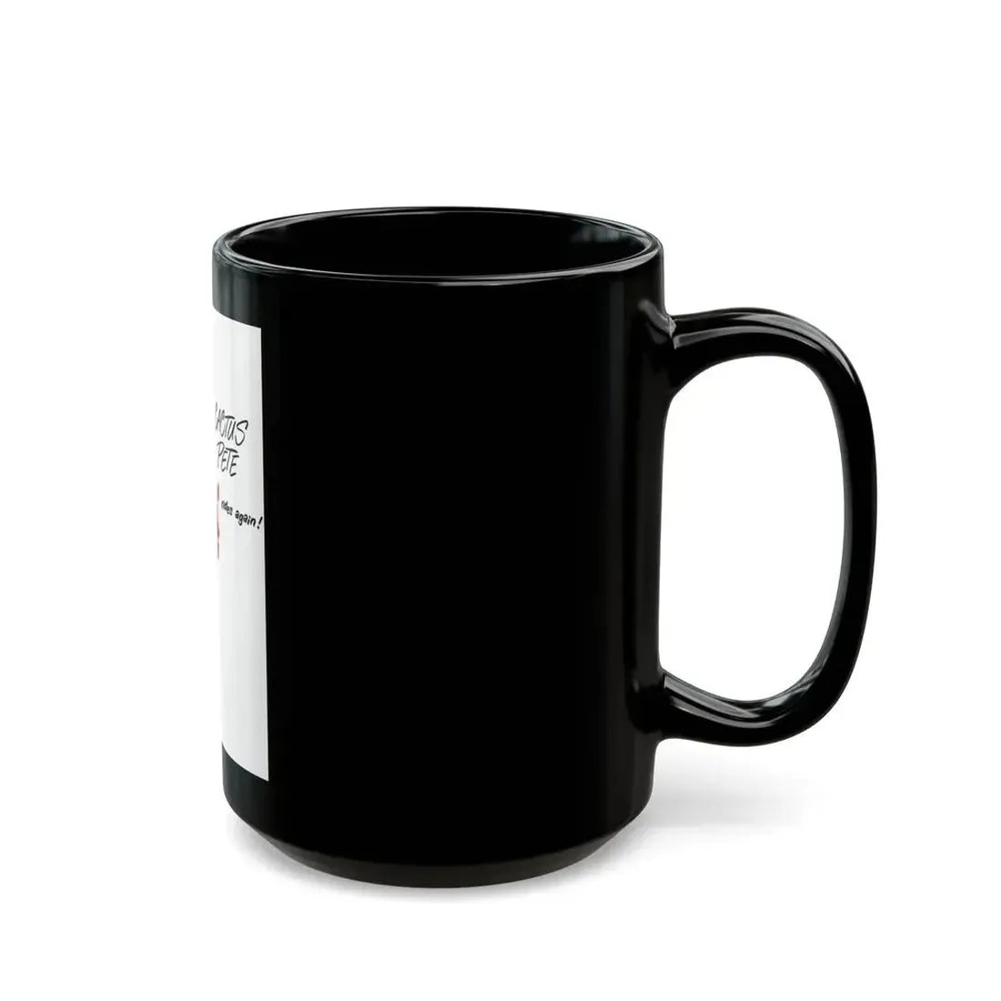 Cactus Pete rides again - Black Coffee Mug - Go Mug Yourself