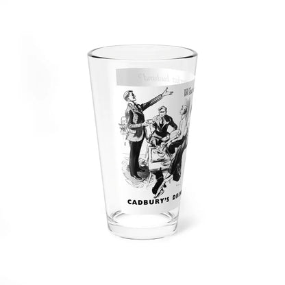 Cadbury's Drinking Chocolate advertisement (1), 1954 (Magazine Illustration) Pint Glass 16oz - Go Mug Yourself