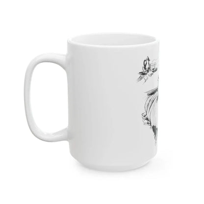 Cadbury's Drinking Chocolate advertisement, 1955 - White Coffee Mug - Go Mug Yourself