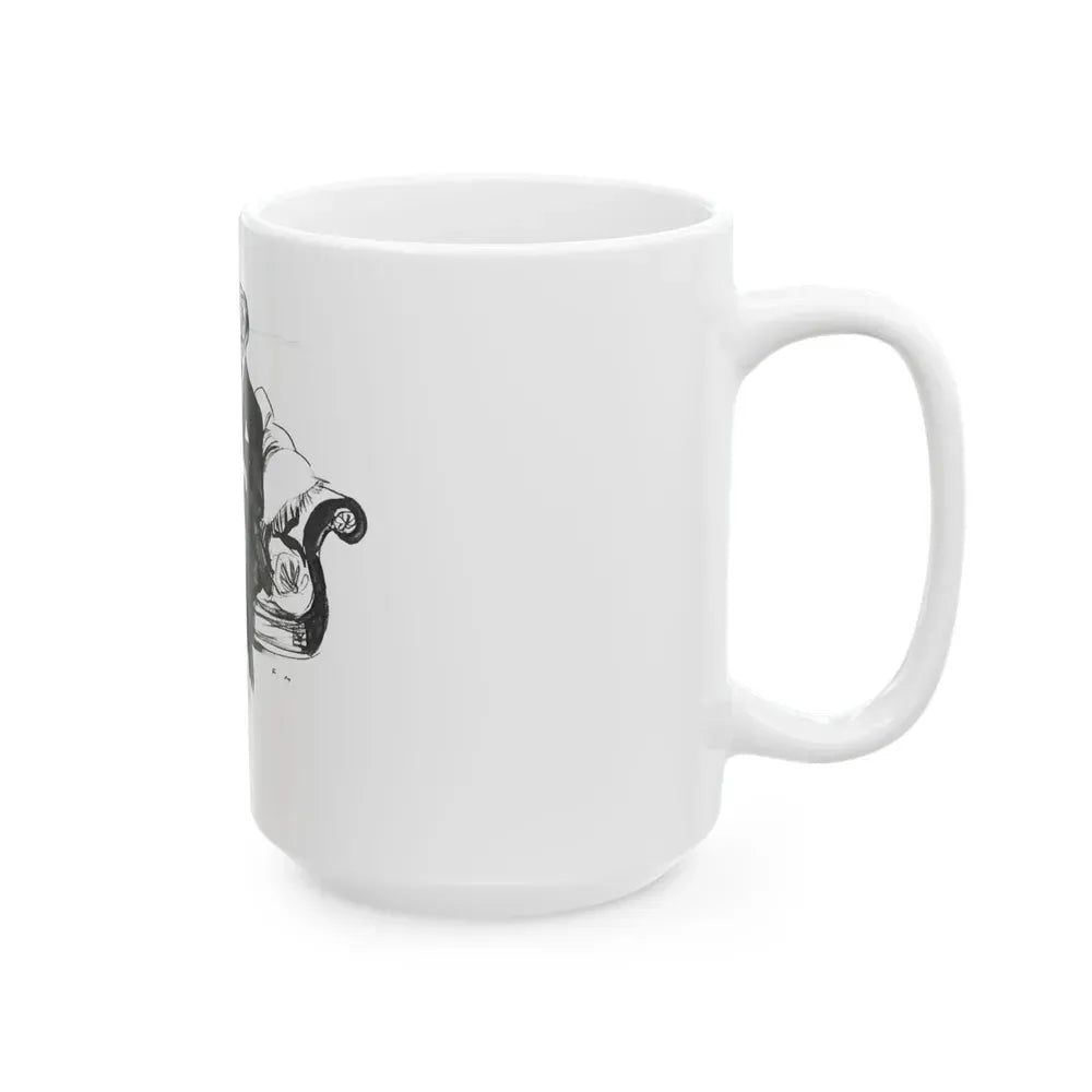 Cadbury's Drinking Chocolate advertisement, 1955 - White Coffee Mug - Go Mug Yourself